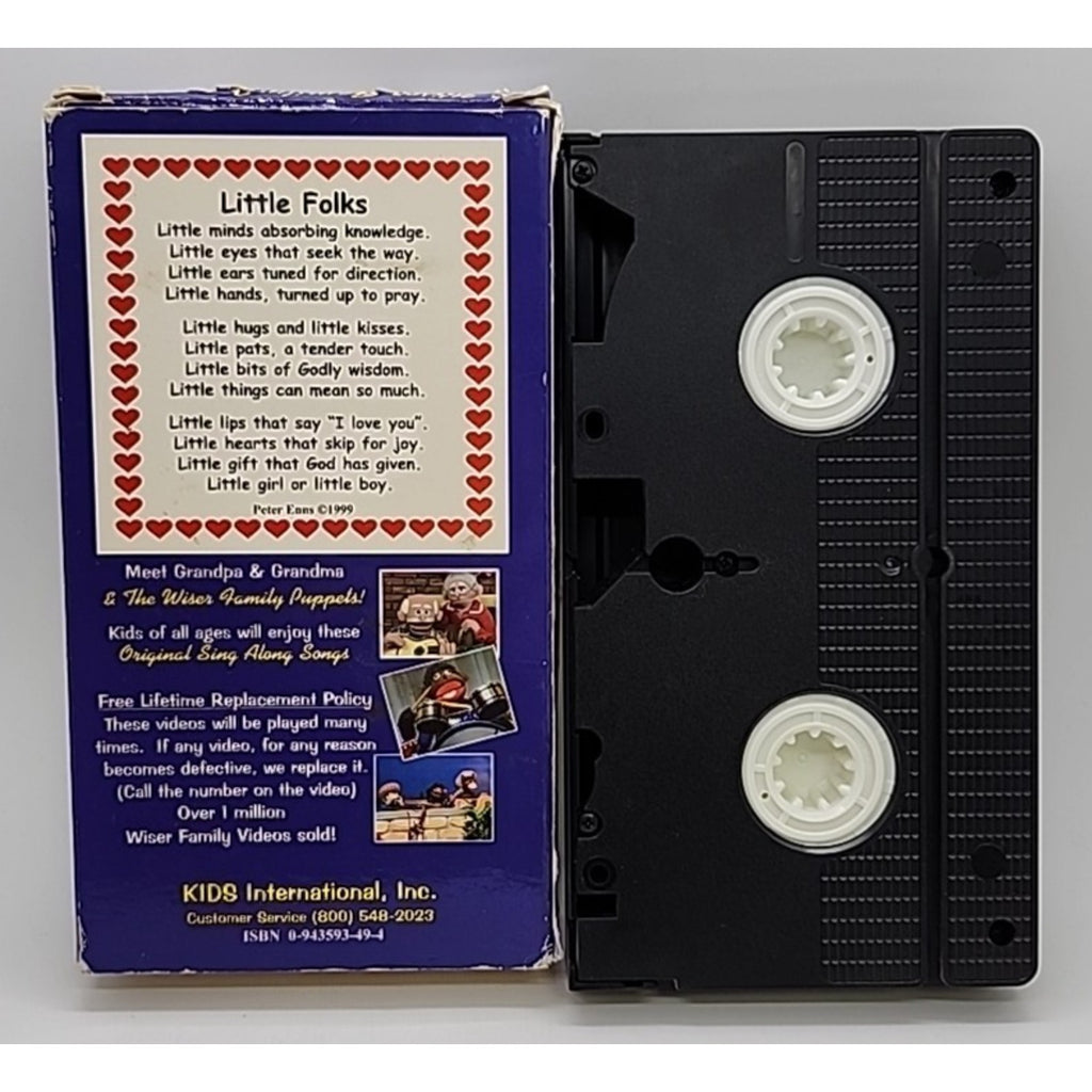 Wiser Family Puppets Sing Along Songs Volume 3 (VHS)
