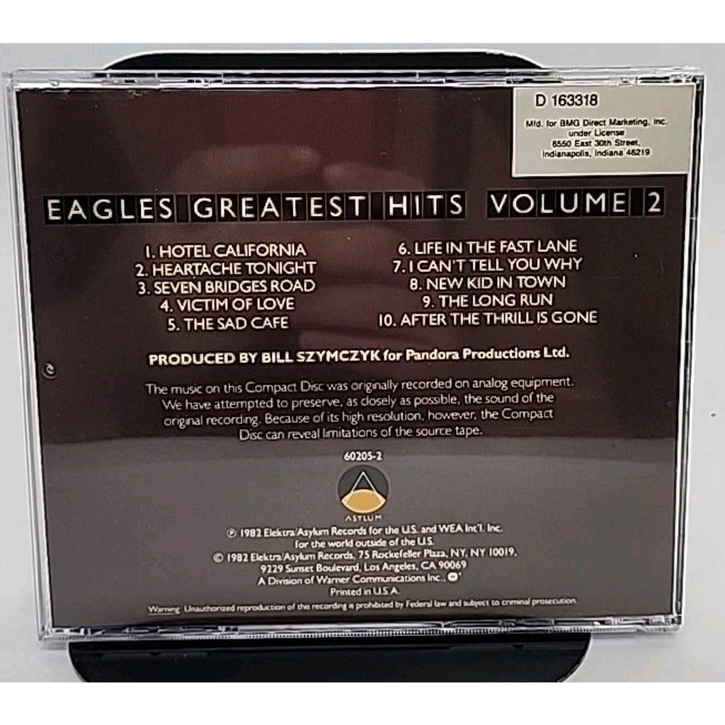 Greatest Hits 2 by Eagles (CD, 1990)