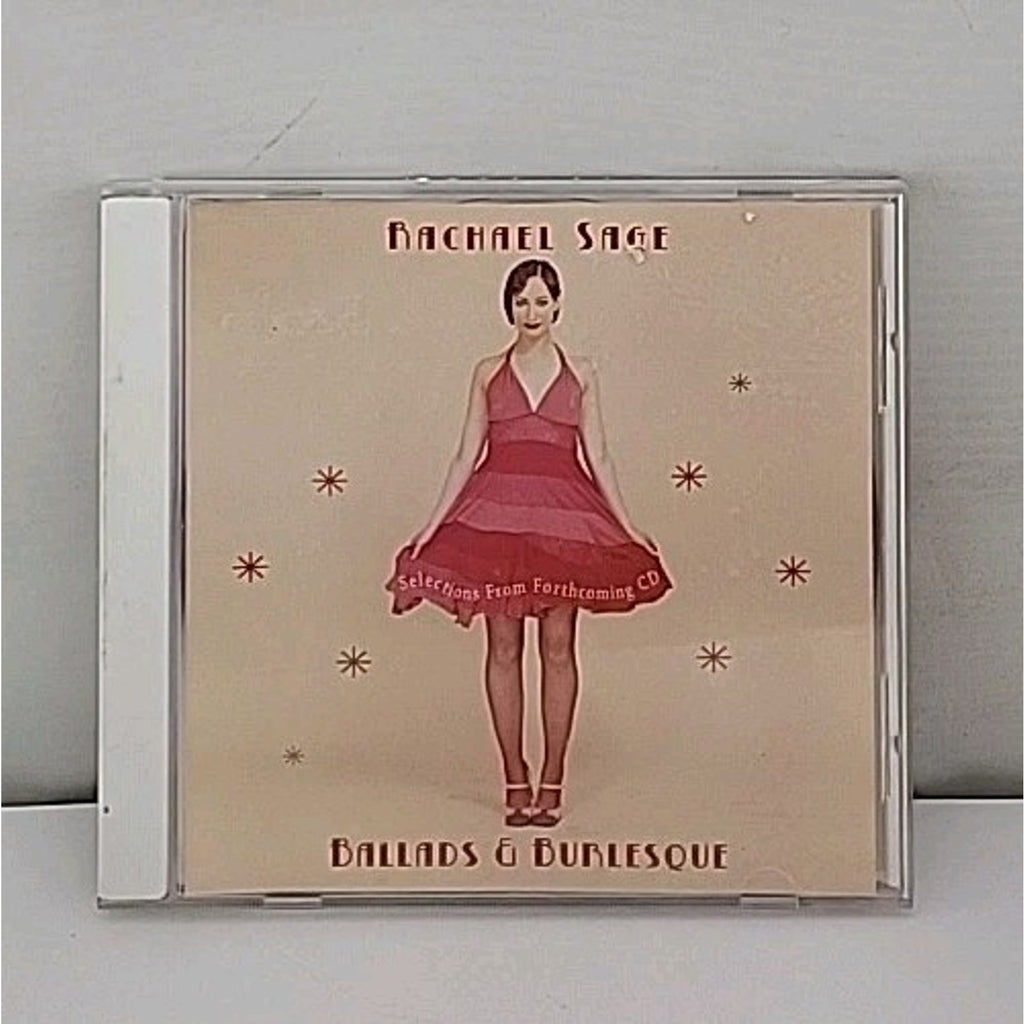 Ballads and Burlesque by Sage, Rachael (CD, 2004)