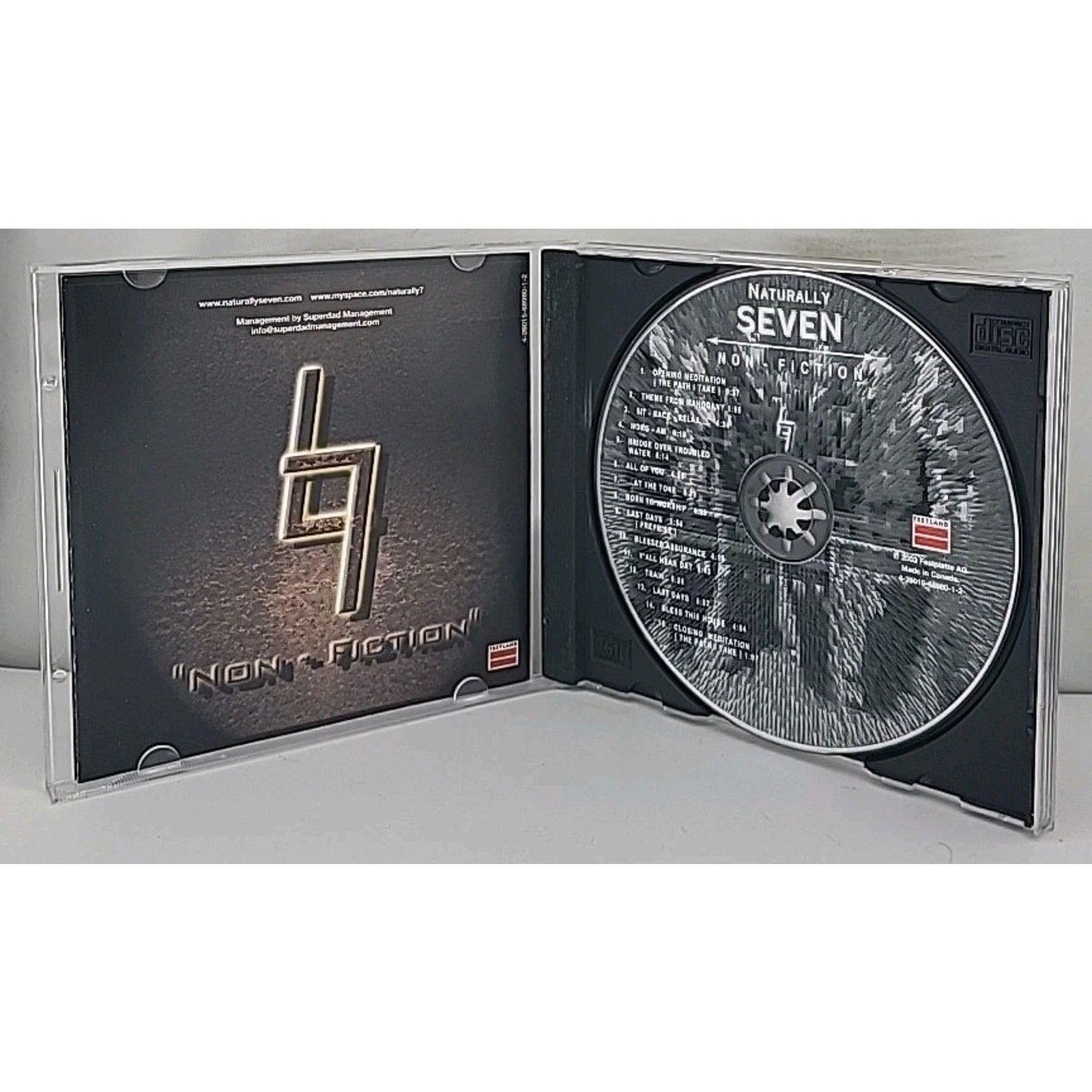 Non-Fiction by Naturally 7 (CD, 2008)