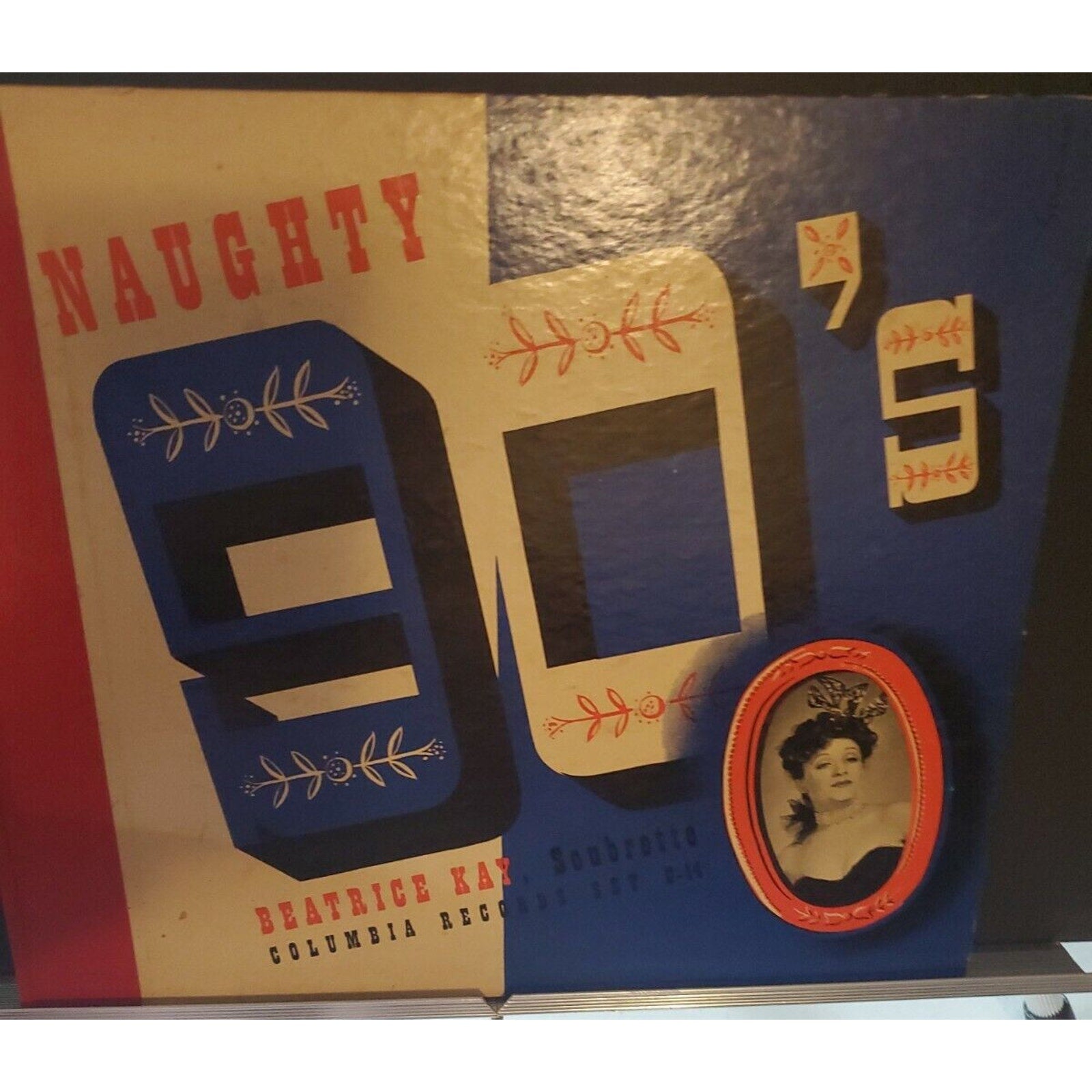Naughty 90's 78 RPM Record Set Beatrice Kay, Soubrette