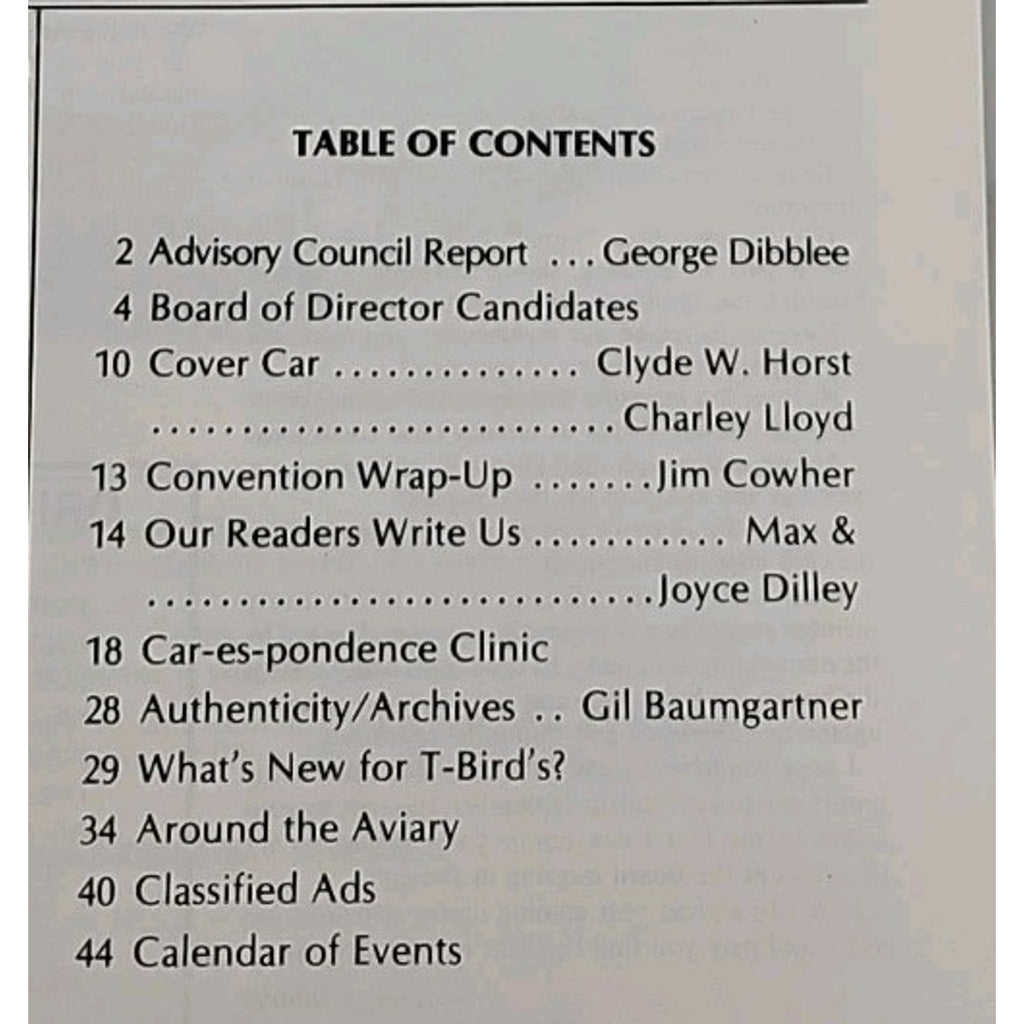 Early Bird Magazine November-December 1980