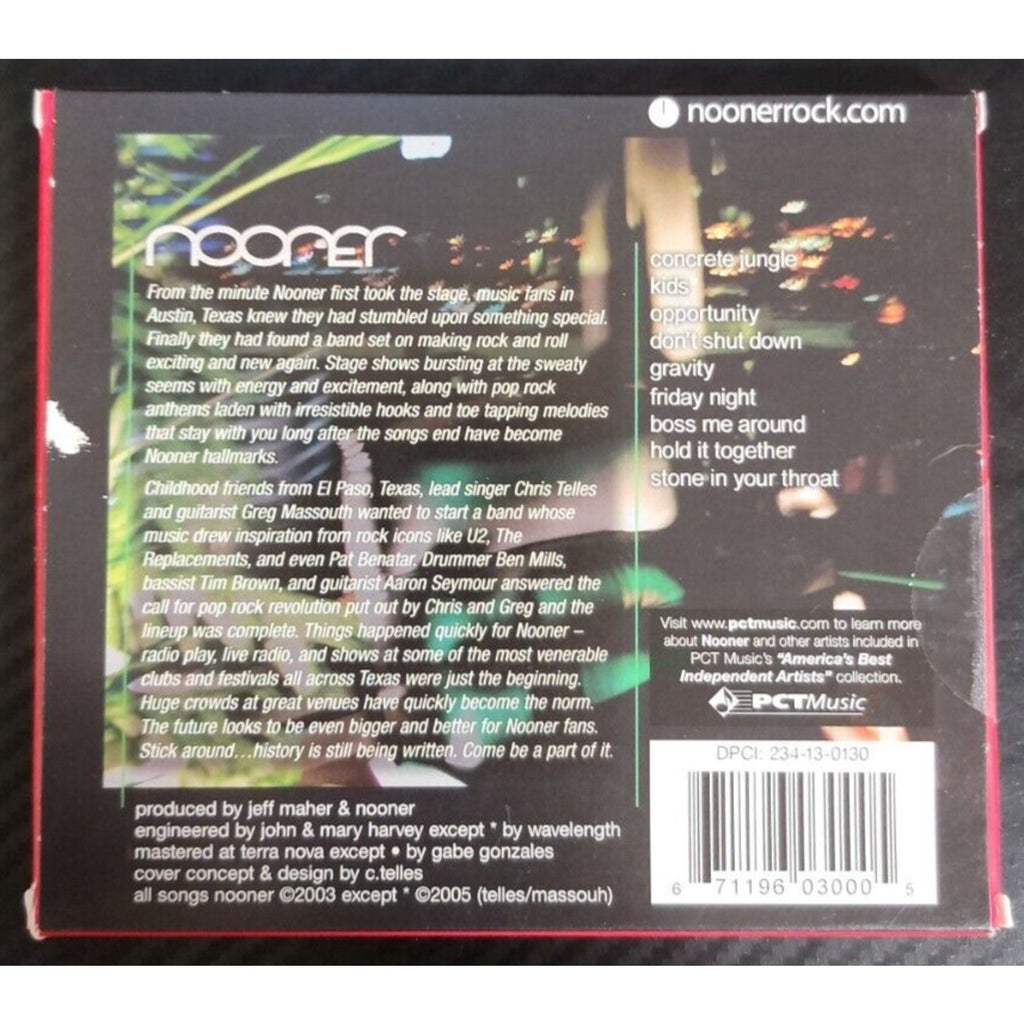 Nooner "Nooner" (CD)