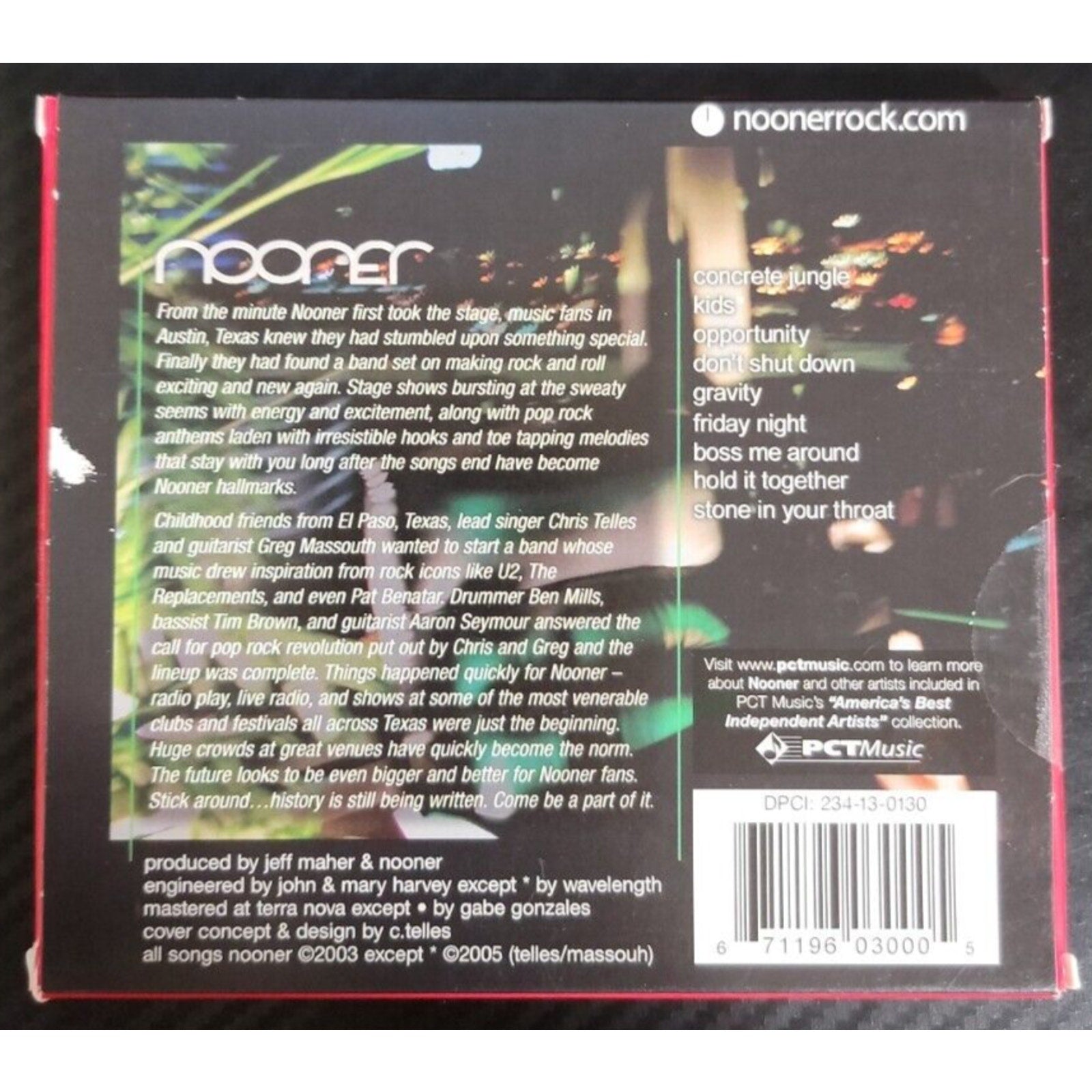 Nooner "Nooner" (CD)