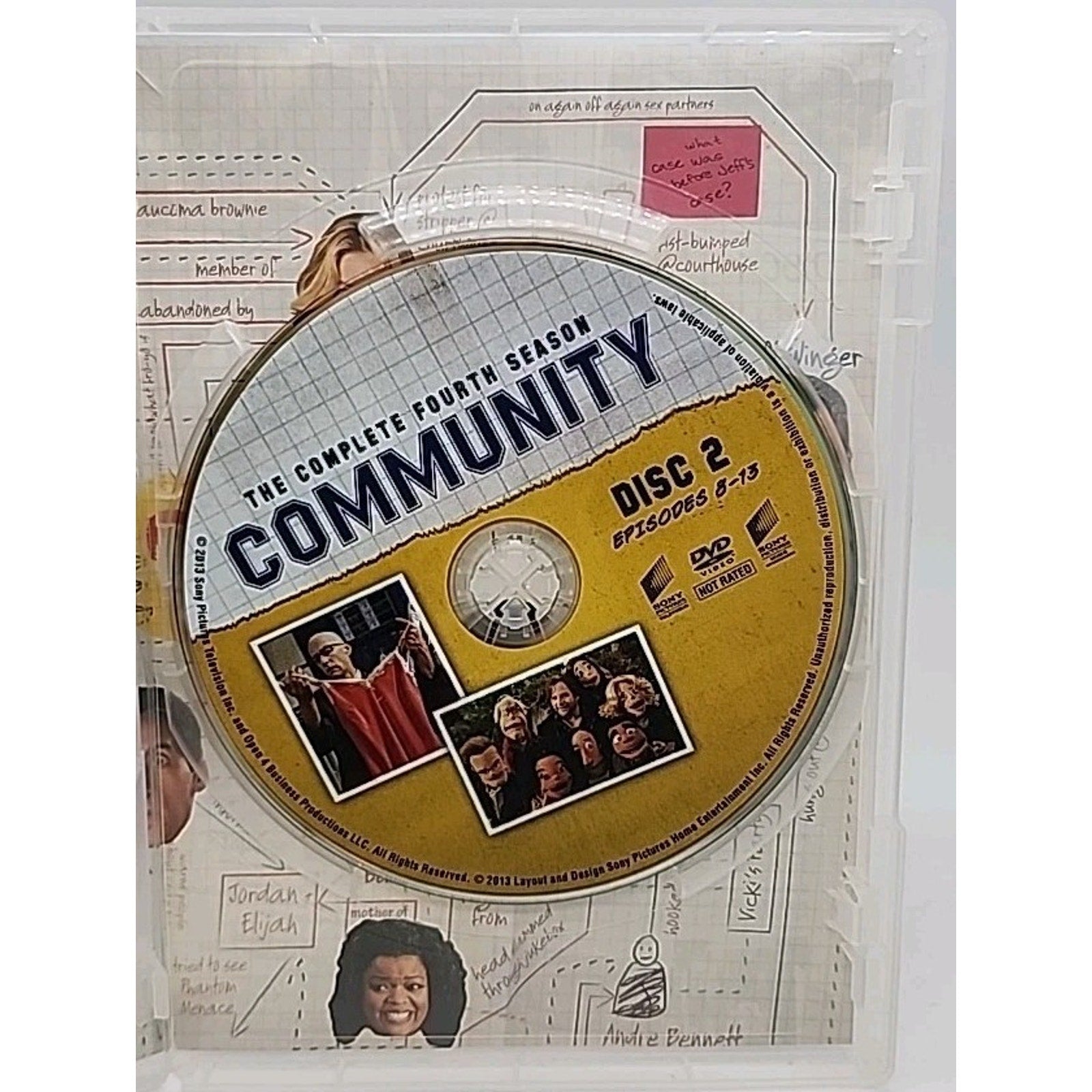Community: The Complete Fourth Season (DVD, 2013, 2-Disc Set)