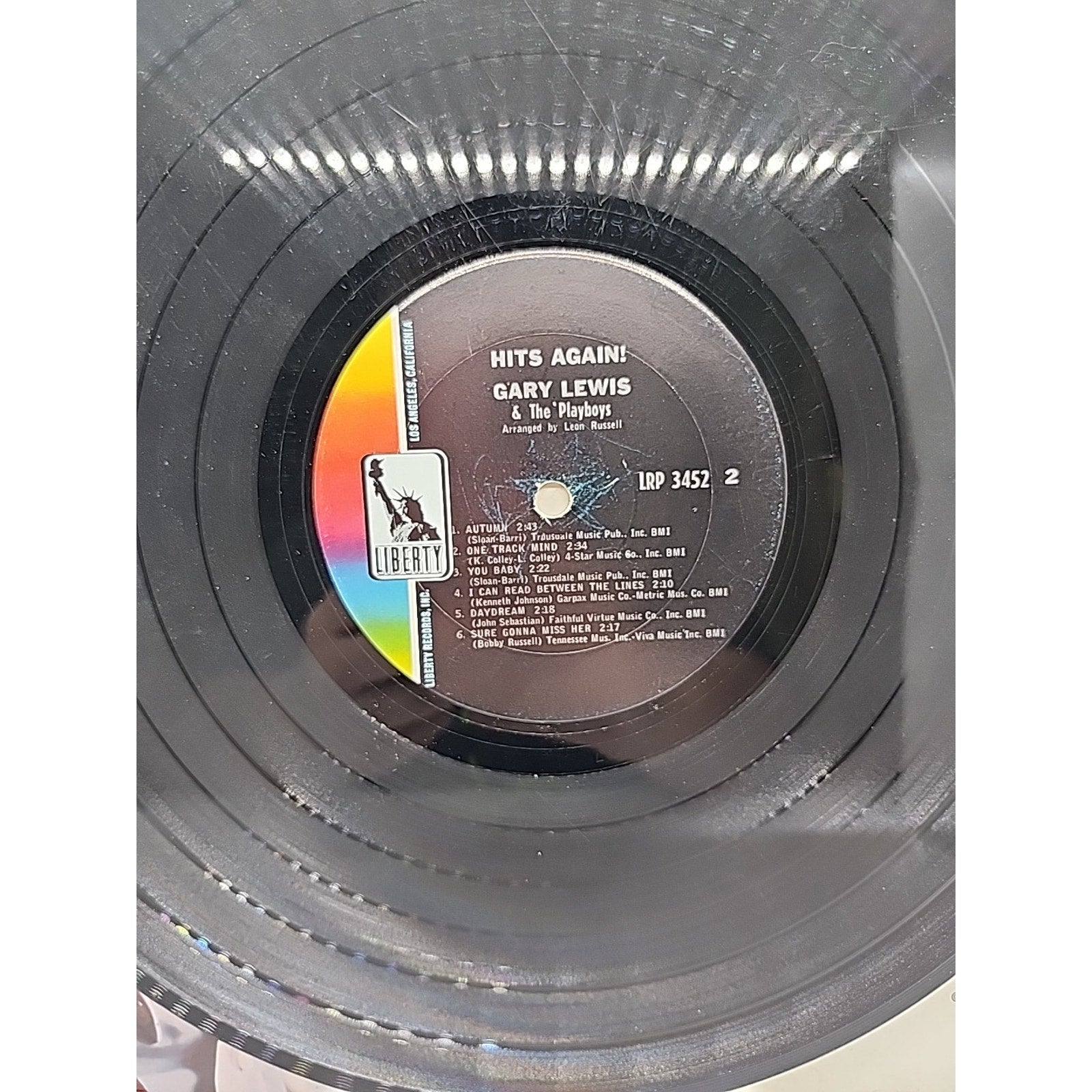 Gary Lewis & The Playboys Hits Again LP