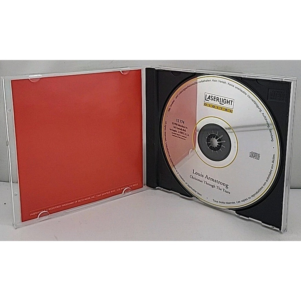 Christmas Through the Years by Louis Armstrong (CD, 1996)