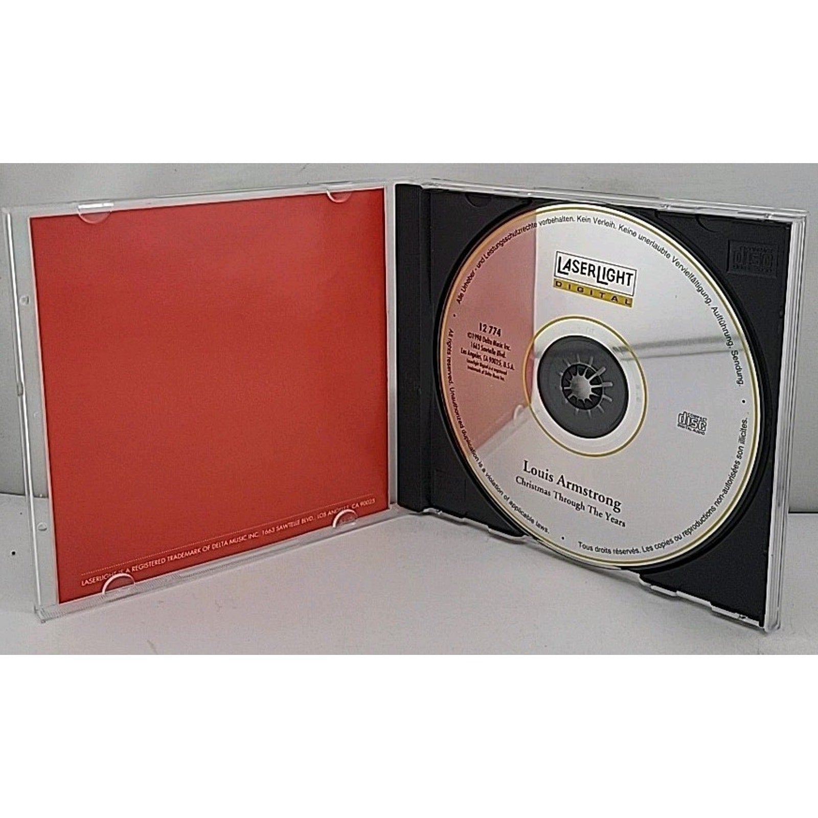 Christmas Through the Years by Louis Armstrong (CD, 1996)