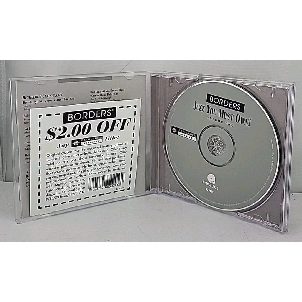 Borders Jazz You Must Own Volume One CD Bethlehem Archives