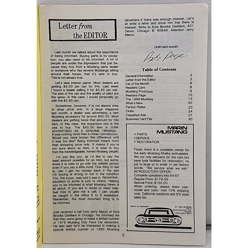 Mustang News Magazine - May 1979 - Vol. 2 No. 8
