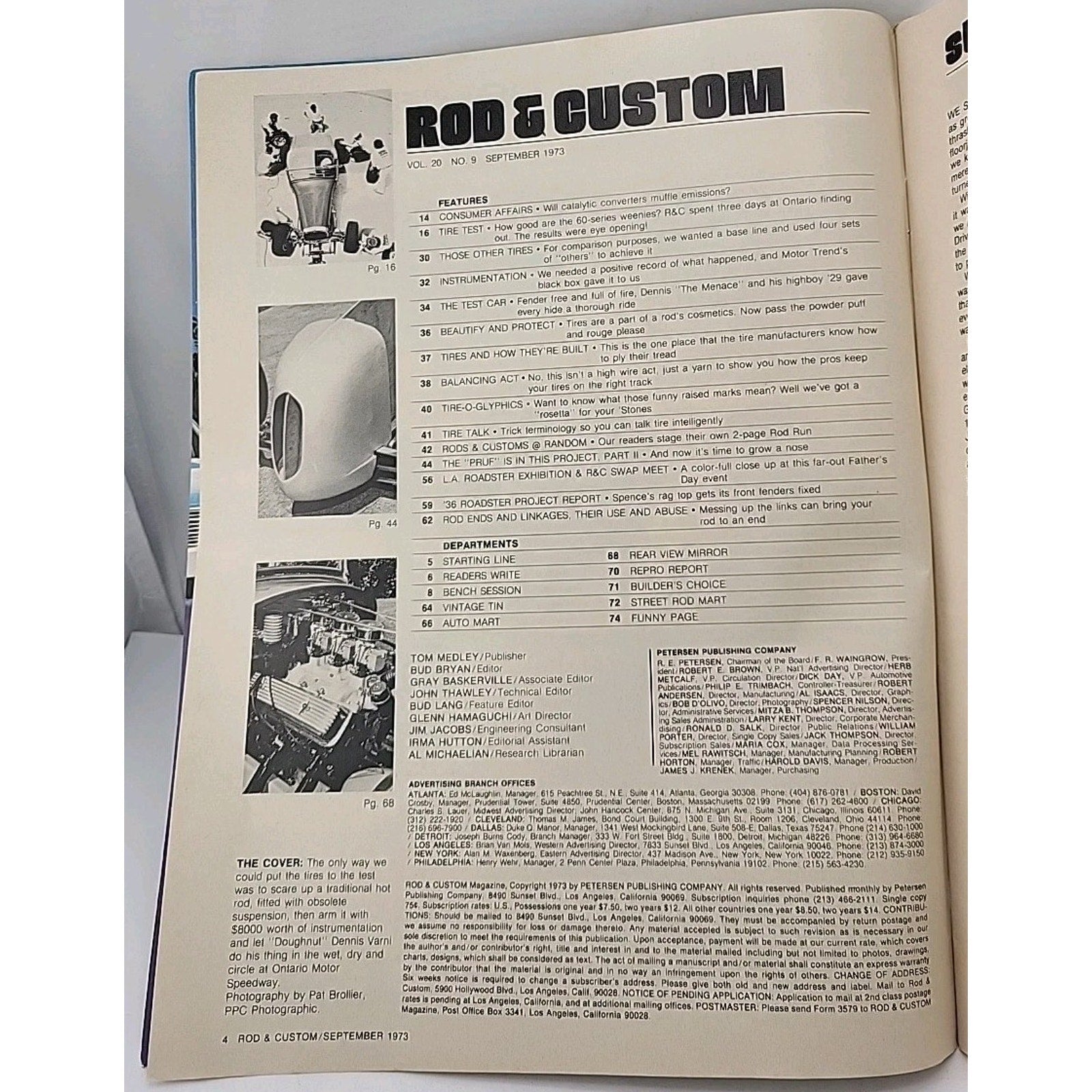 Rod & Custom Magazine - September 1973 - Vol. 20 No. 9