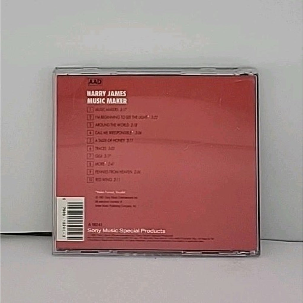 Music Maker [Sony Special Products] by Harry James (CD, Sony Music Distribution