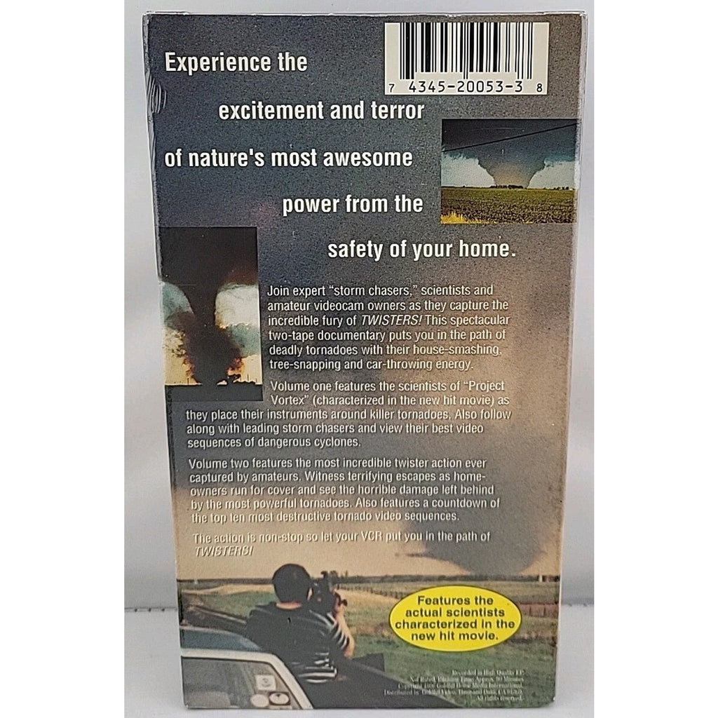 Natures Fury: Twisters (VHS, 1999) *Brand New*