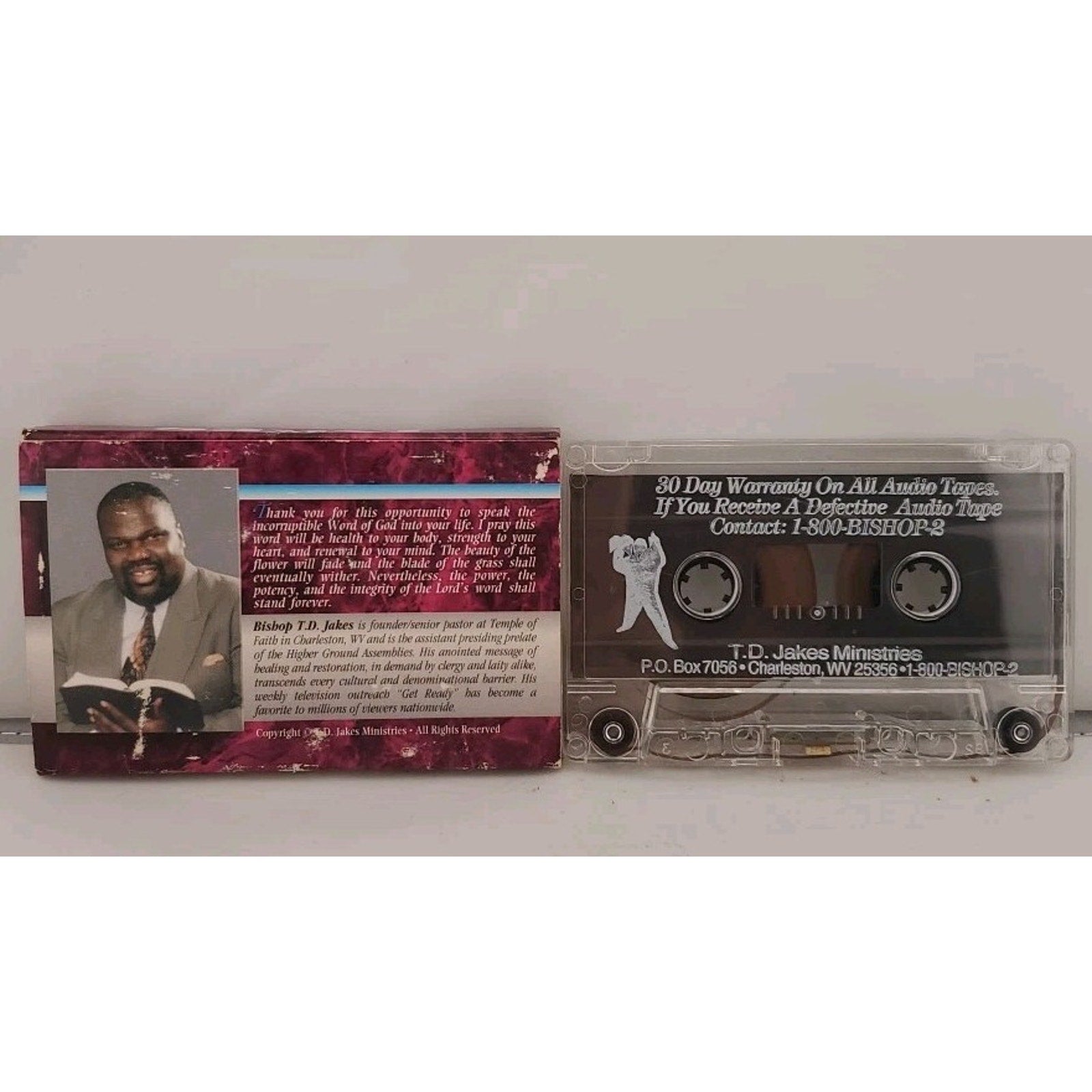 Manpower 3 "After This... I Want My Stuff" T.D. Jakes Ministry Cassette