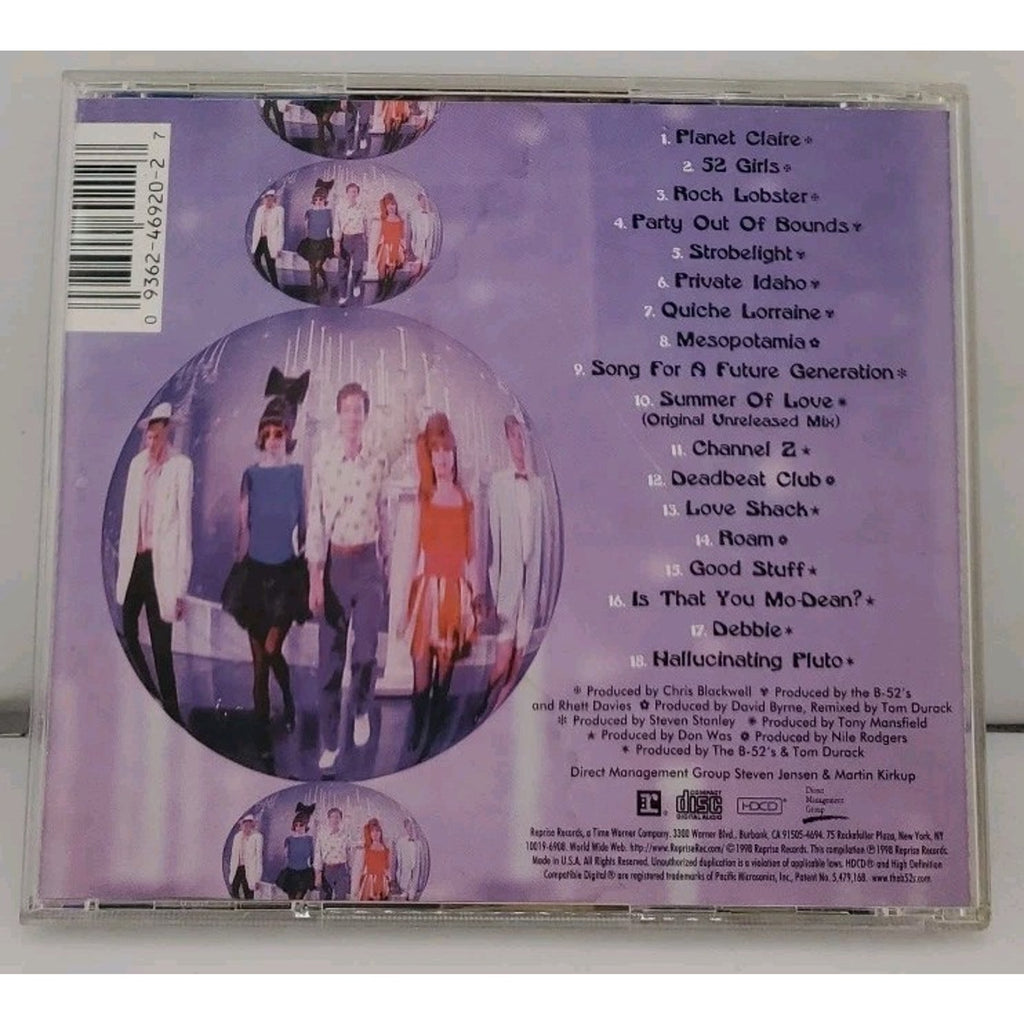 Time Capsule-Songs for a Futur by The B-52s (CD, 1998)