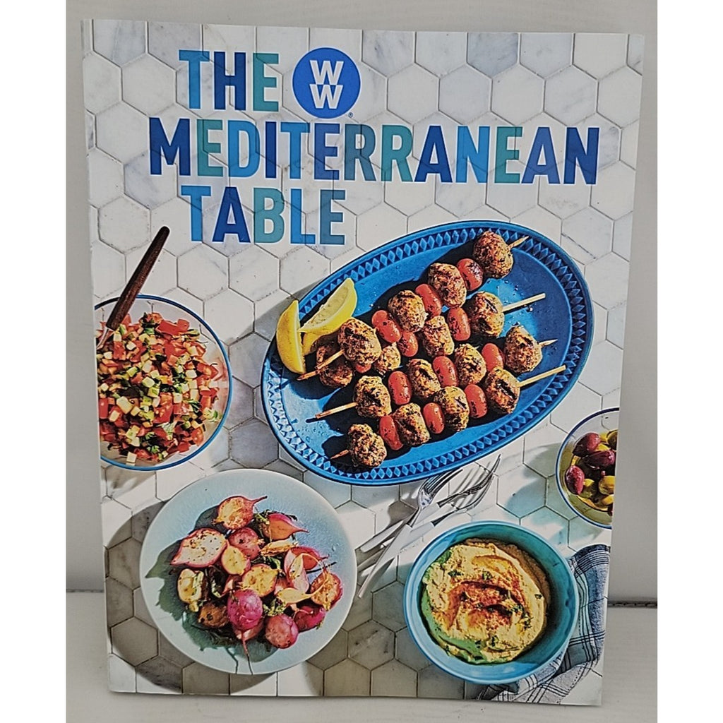 WW Weight Watchers The Mediterranean Table Cookbook Lots of Pictures 2021
