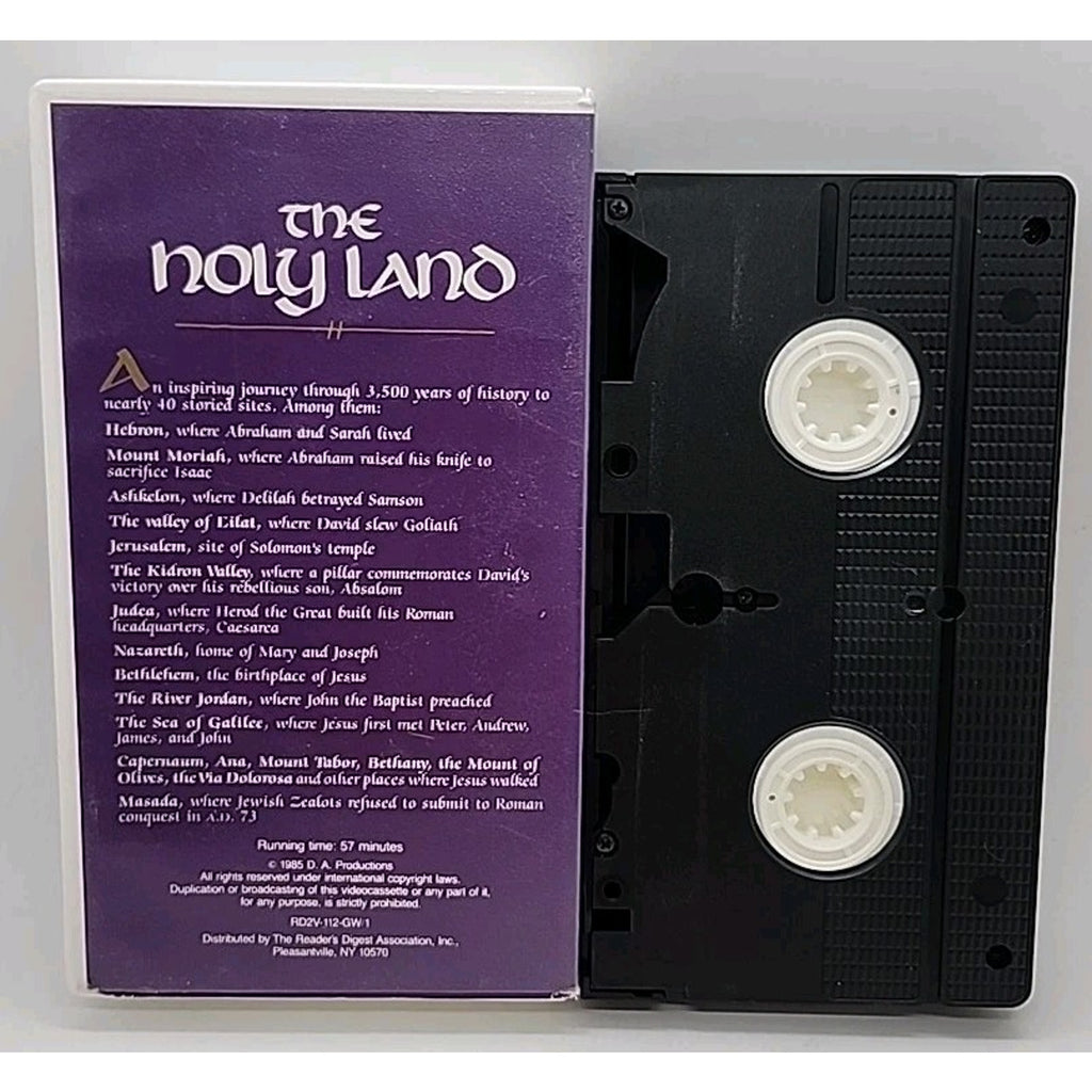 The Holy Land An Incredible Journey (VHS)