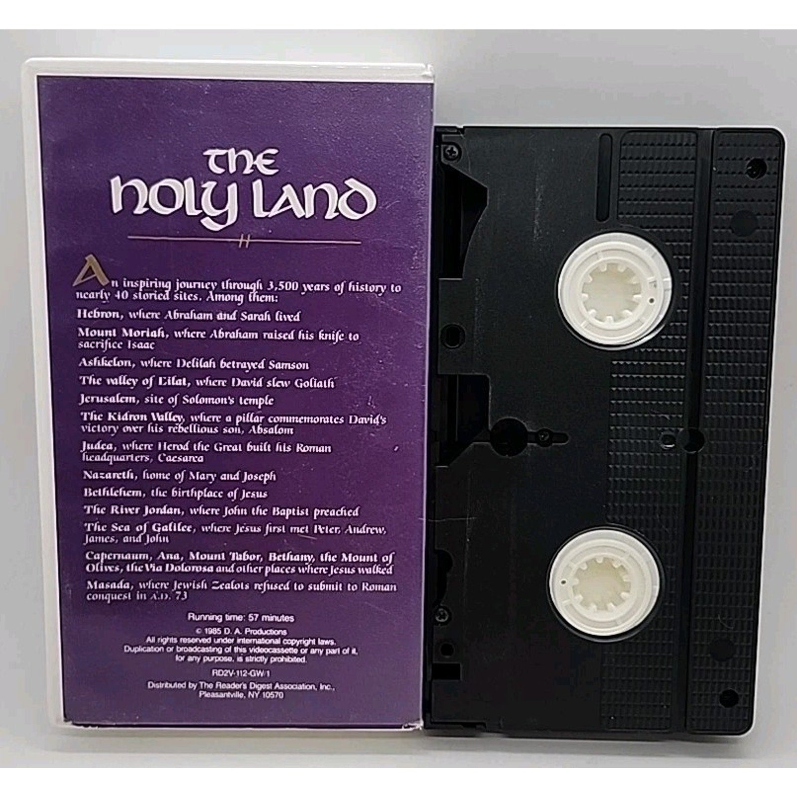 The Holy Land An Incredible Journey (VHS)