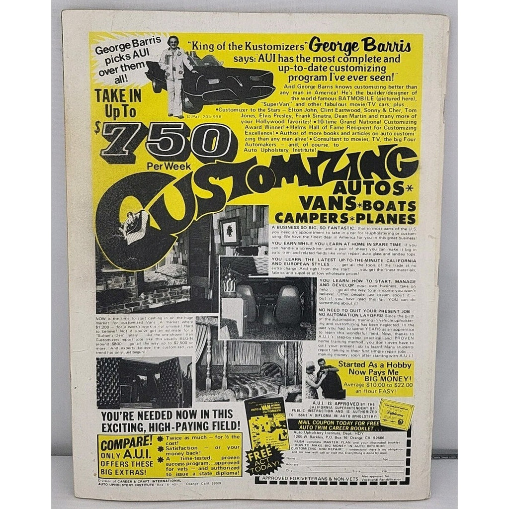 Street Rodder Magazine August 1977 Volume 6 No. 8
