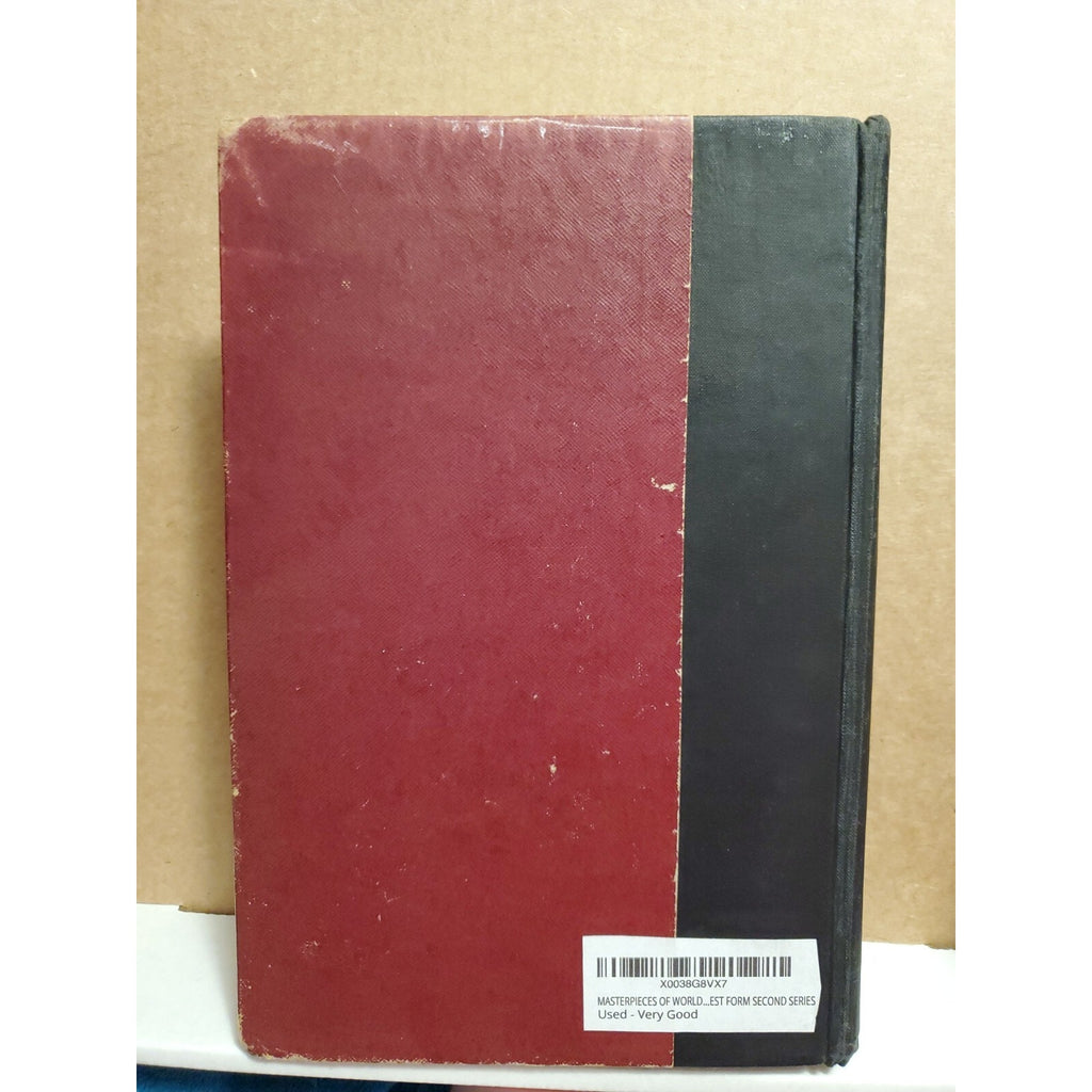 Masterpieces Of World Literature In Digest Form First Series 1952 Frank N Magill