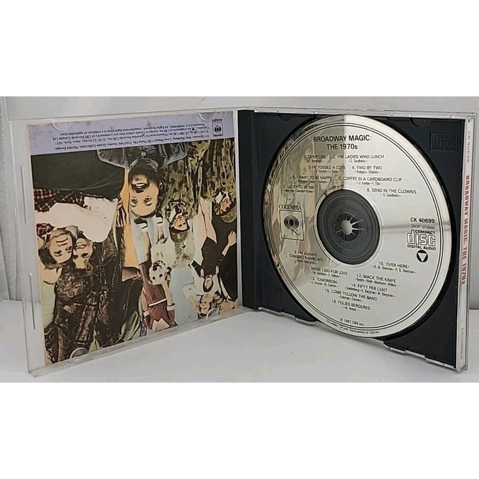 Broadway Magic: The 70's by Various Artists (CD, Columbia (USA))