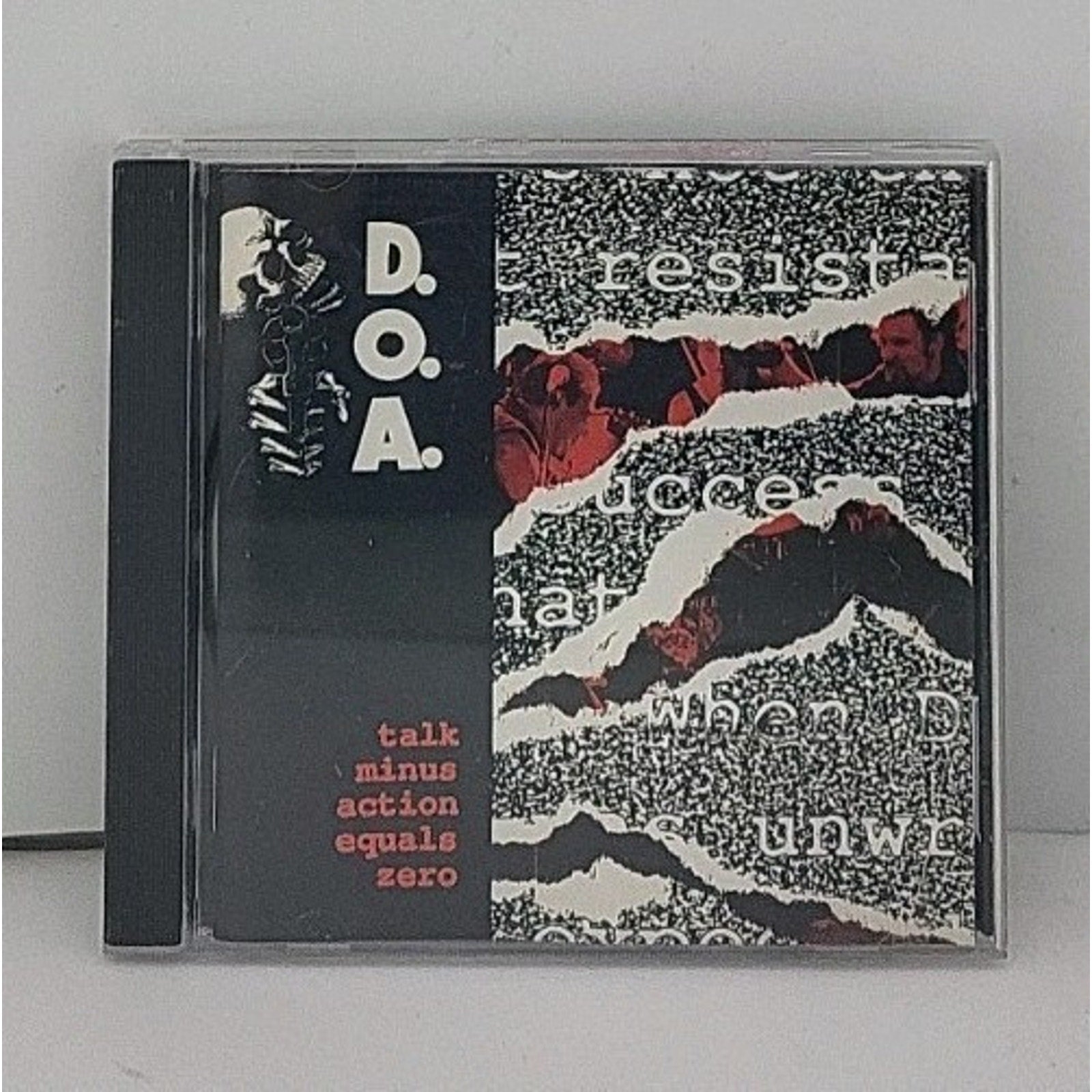 Talk Minus Action = Zero by D.O.A. (CD, 1993)
