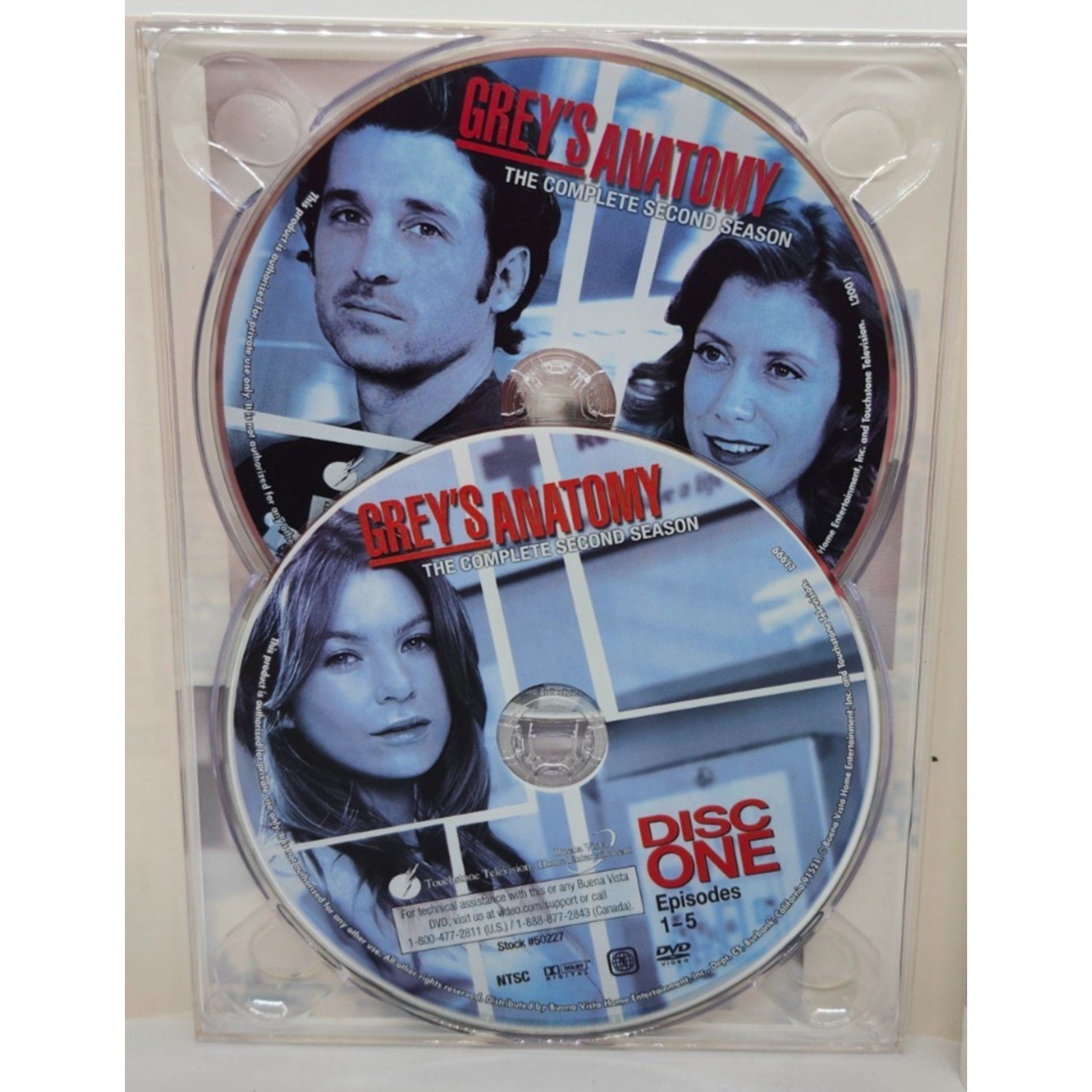 Greys Anatomy - Season 2: Uncut (DVD, 2006, 6-Disc Set)