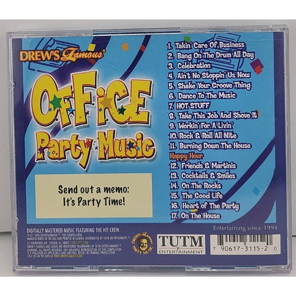 Drew's Famous Office Party Music CD