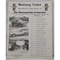 Mustang Times Newsletter - Mustang Club Of America - March 1978 - Vol. 2 No. 3