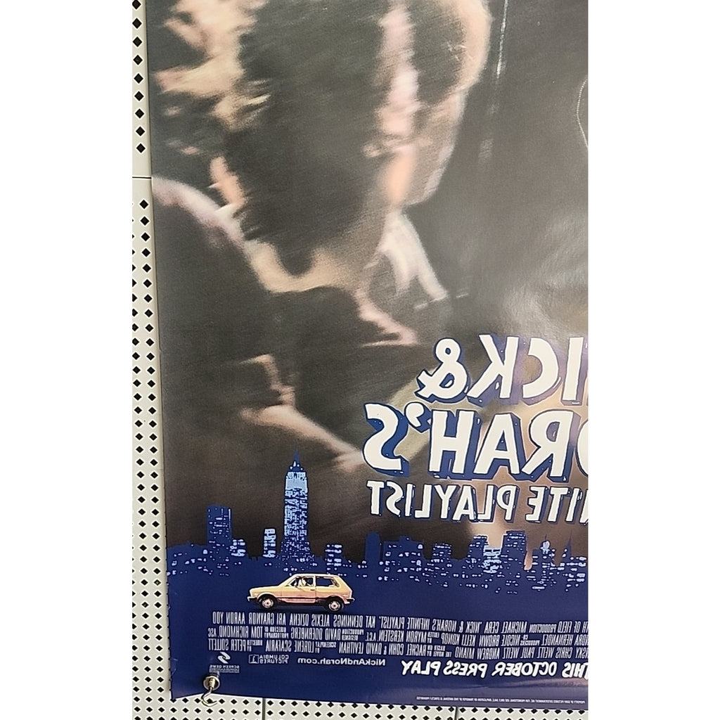 Nick & Norah's Infinite Playlist Movie Poster 2 Sided Original Final 27x40