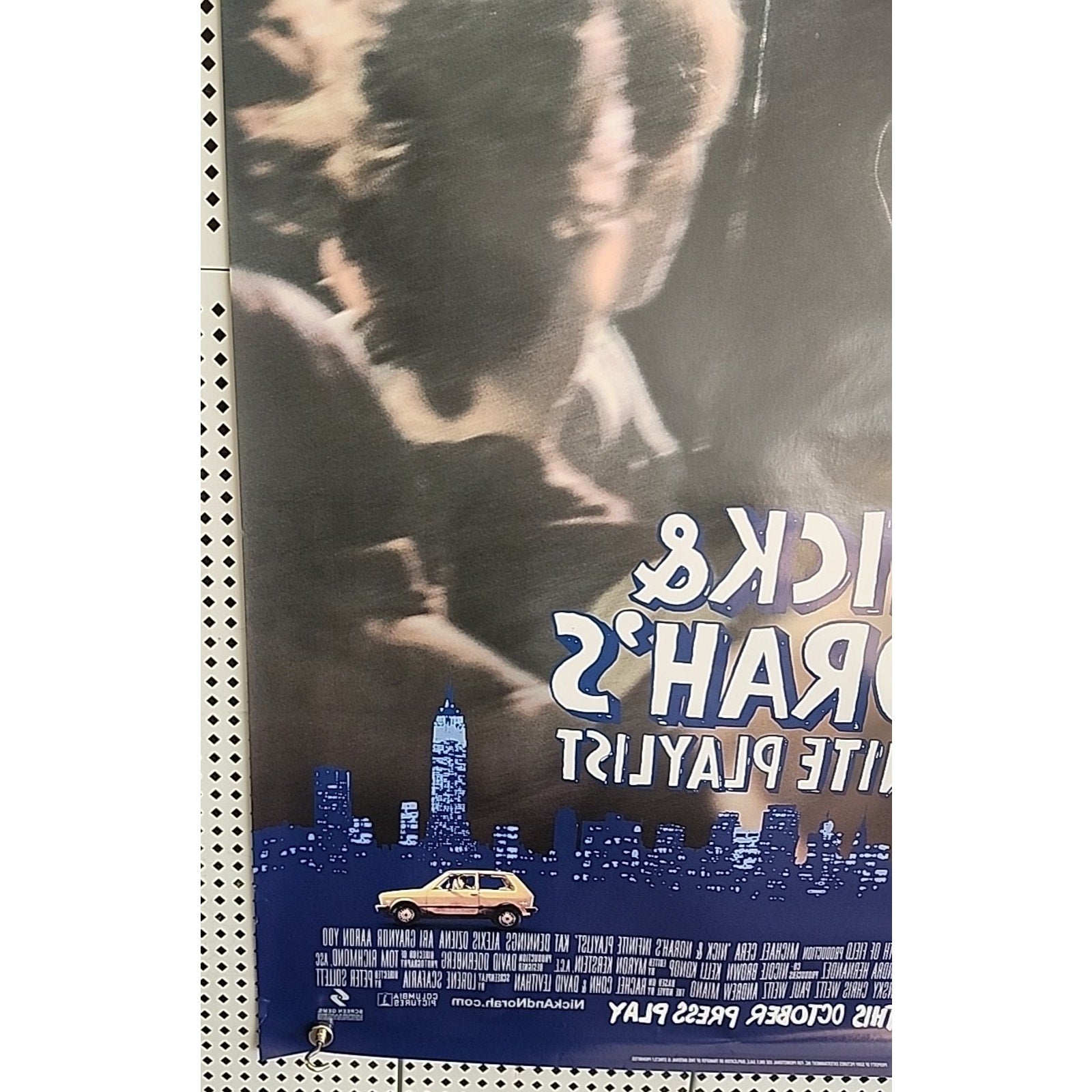 Nick & Norah's Infinite Playlist Movie Poster 2 Sided Original Final 27x40