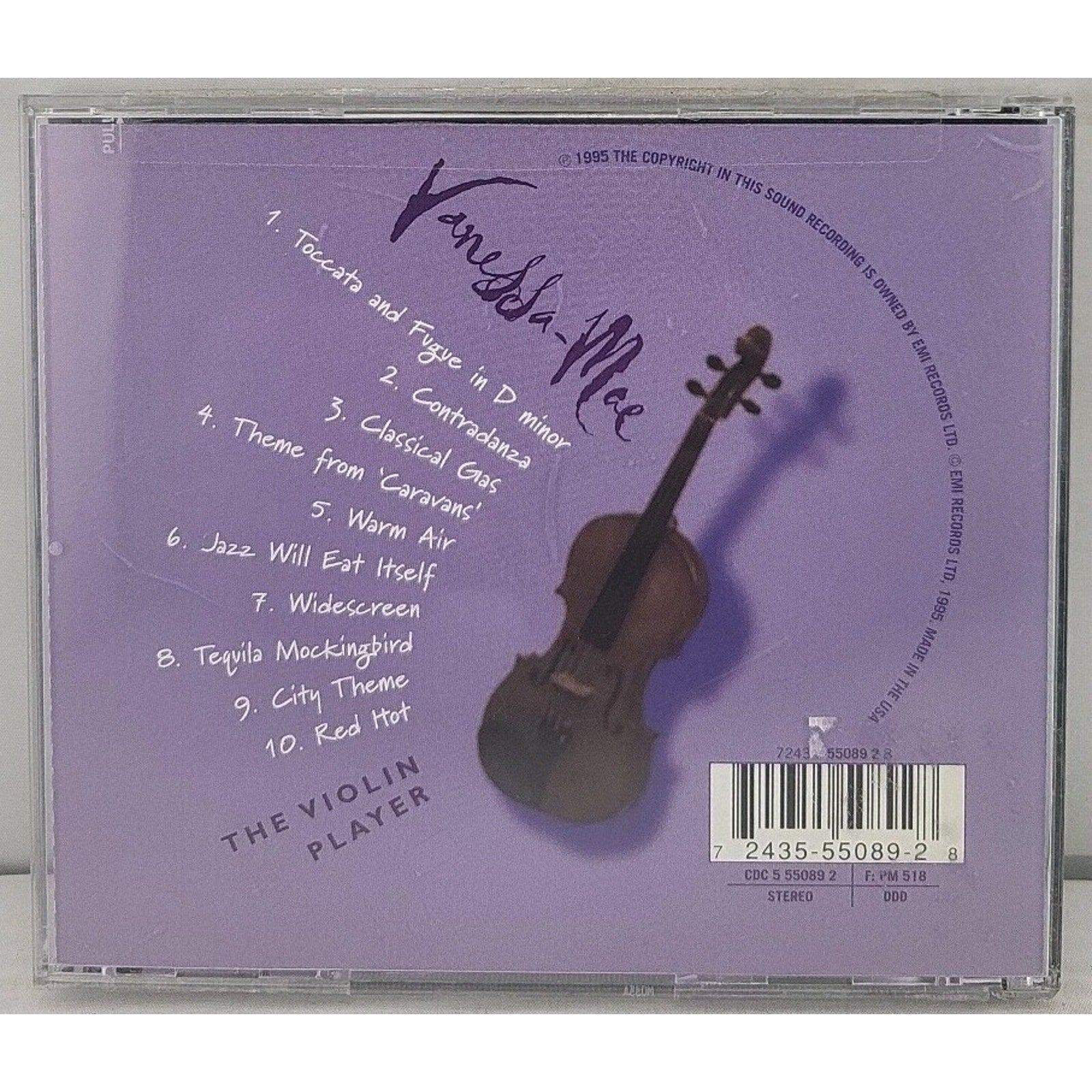 Violin Player by Vanessa-Mae (CD, 1995)