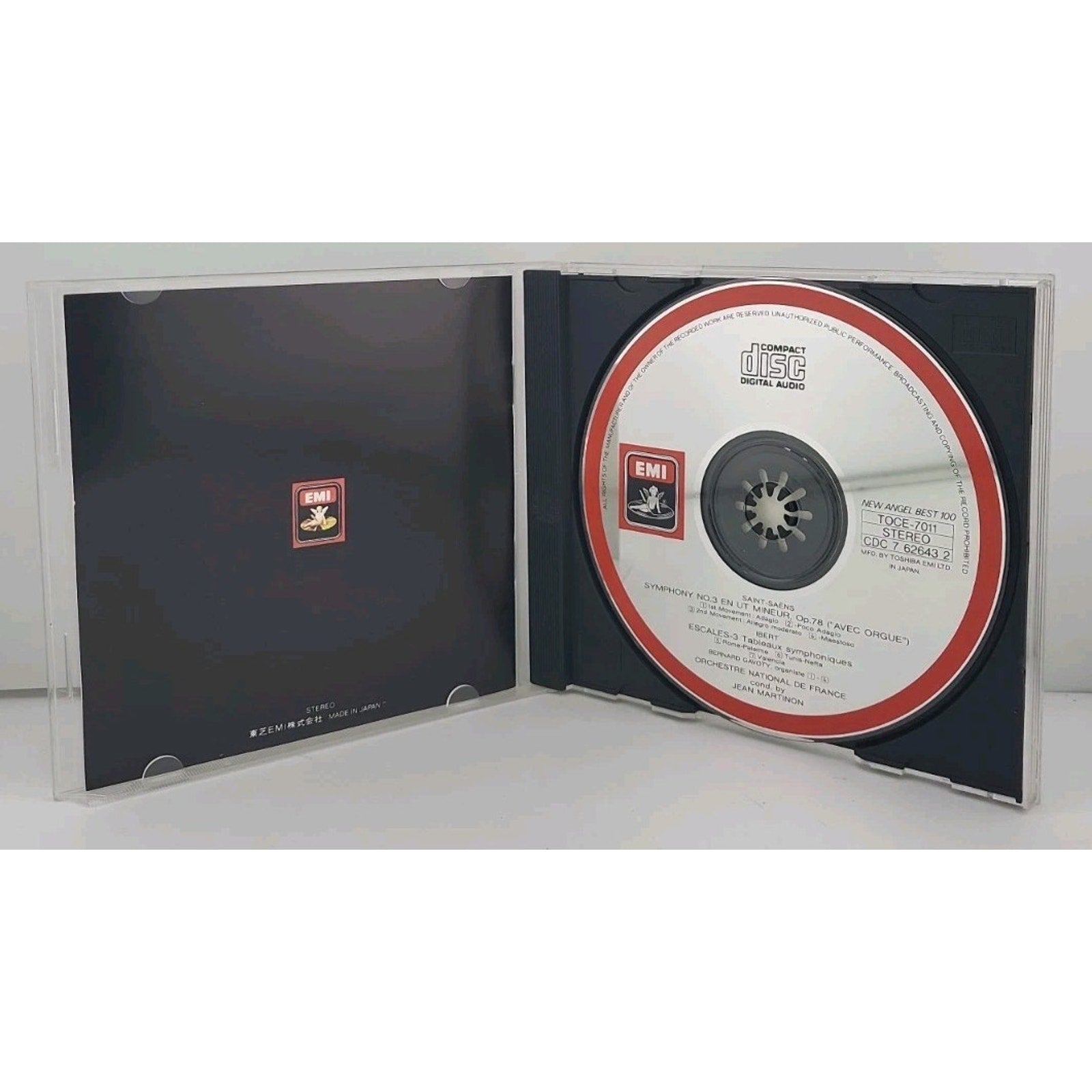 Saint-Saens - Symphony No 3 "Avec Orgue" By Jean Martinon CD