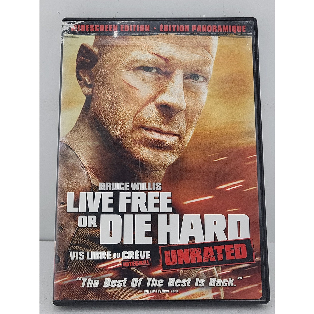 Die Hard 4: Live Free or Die Hard (DVD, 2007, Canadian Unrated Widescreen...