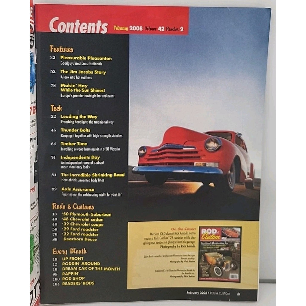 Rod & Custom Magazine - February 2008 - Volume 42 Number 2