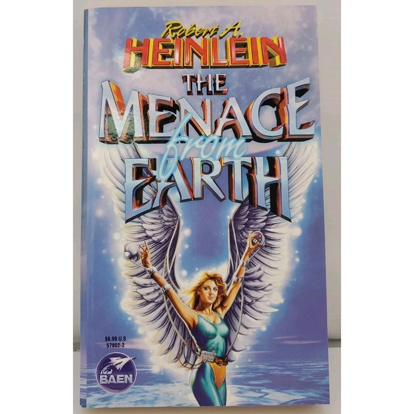 Menace from Earth by Robert A. Heinlein (1987, Mass Market)
