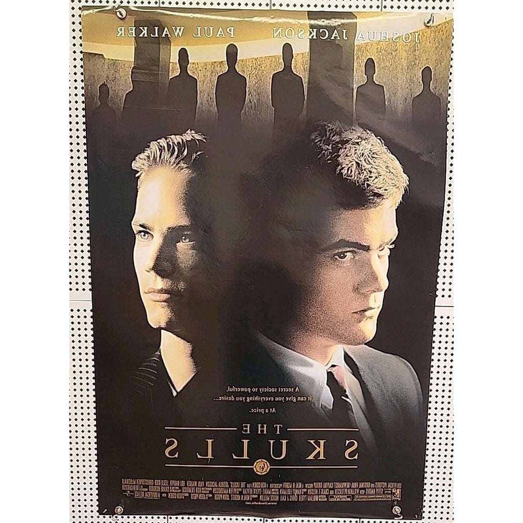 The Skulls - Original DS Movie Poster - 27x40 D/S Paul Walker
