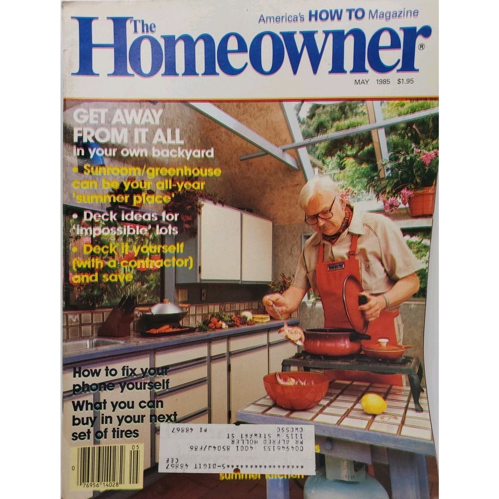 The Homeowner May 1985 Magazine