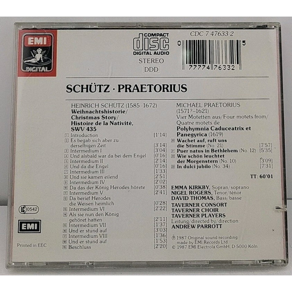 Schutz: Christmas Oratorio; P by Schutz: Christmas Oratorio; P (CD, 2009)