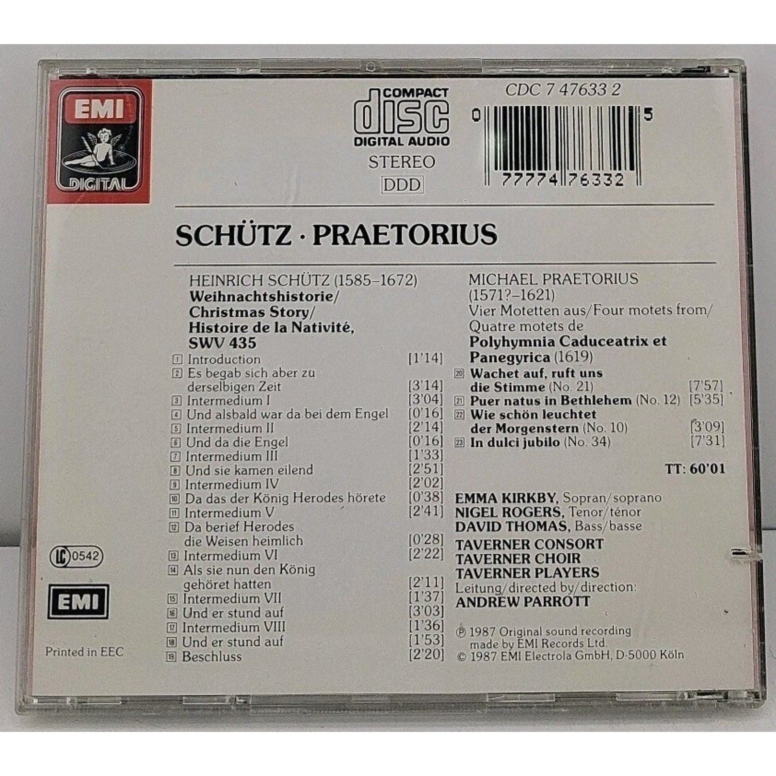Schutz: Christmas Oratorio; P by Schutz: Christmas Oratorio; P (CD, 2009)