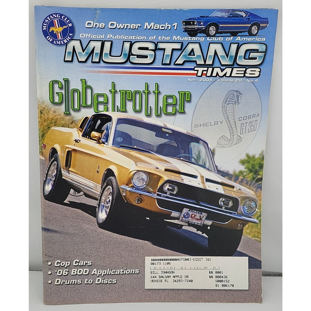 Mustang Times April 2005 Volume 29 #4