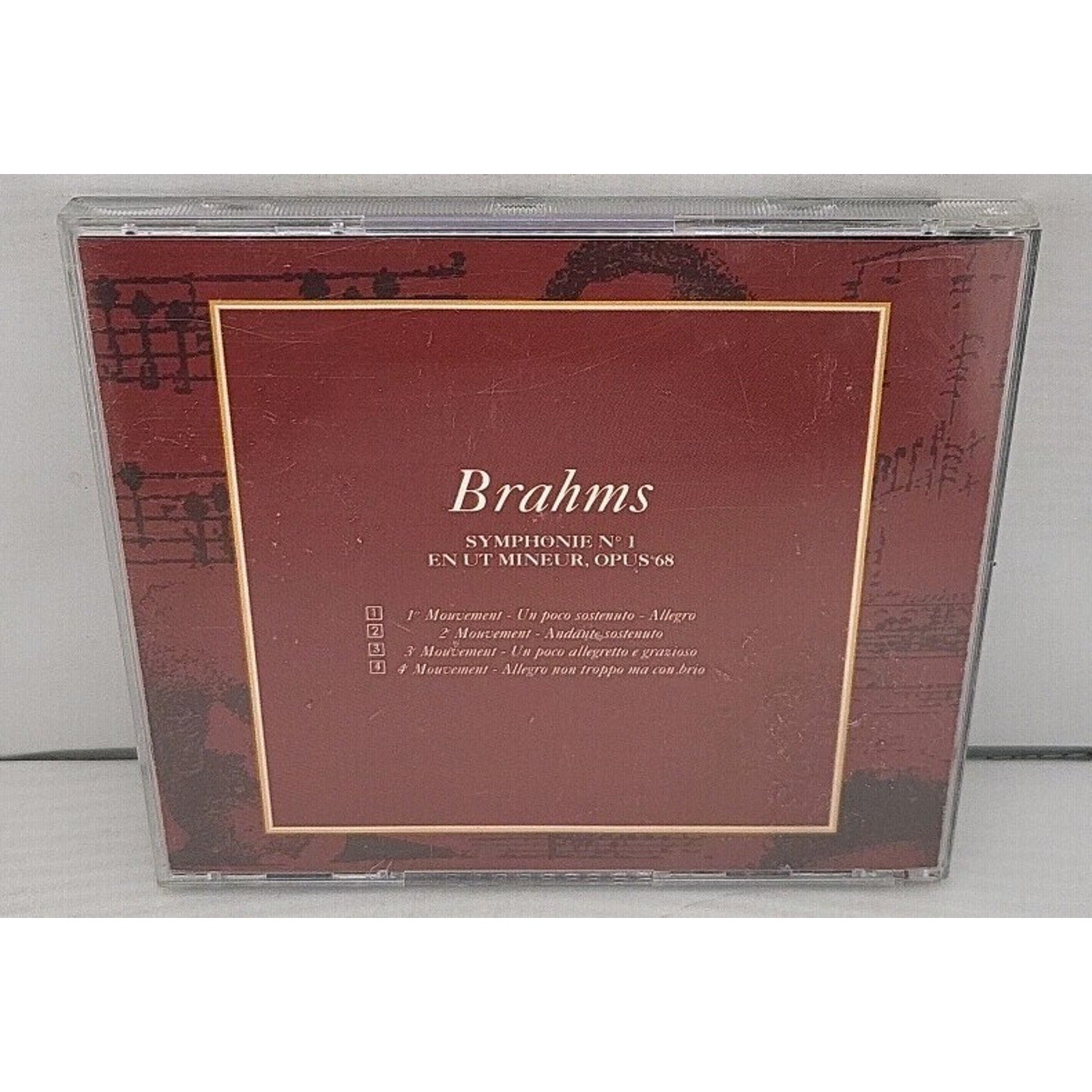 Brahms - Symphonie N° 1 CD