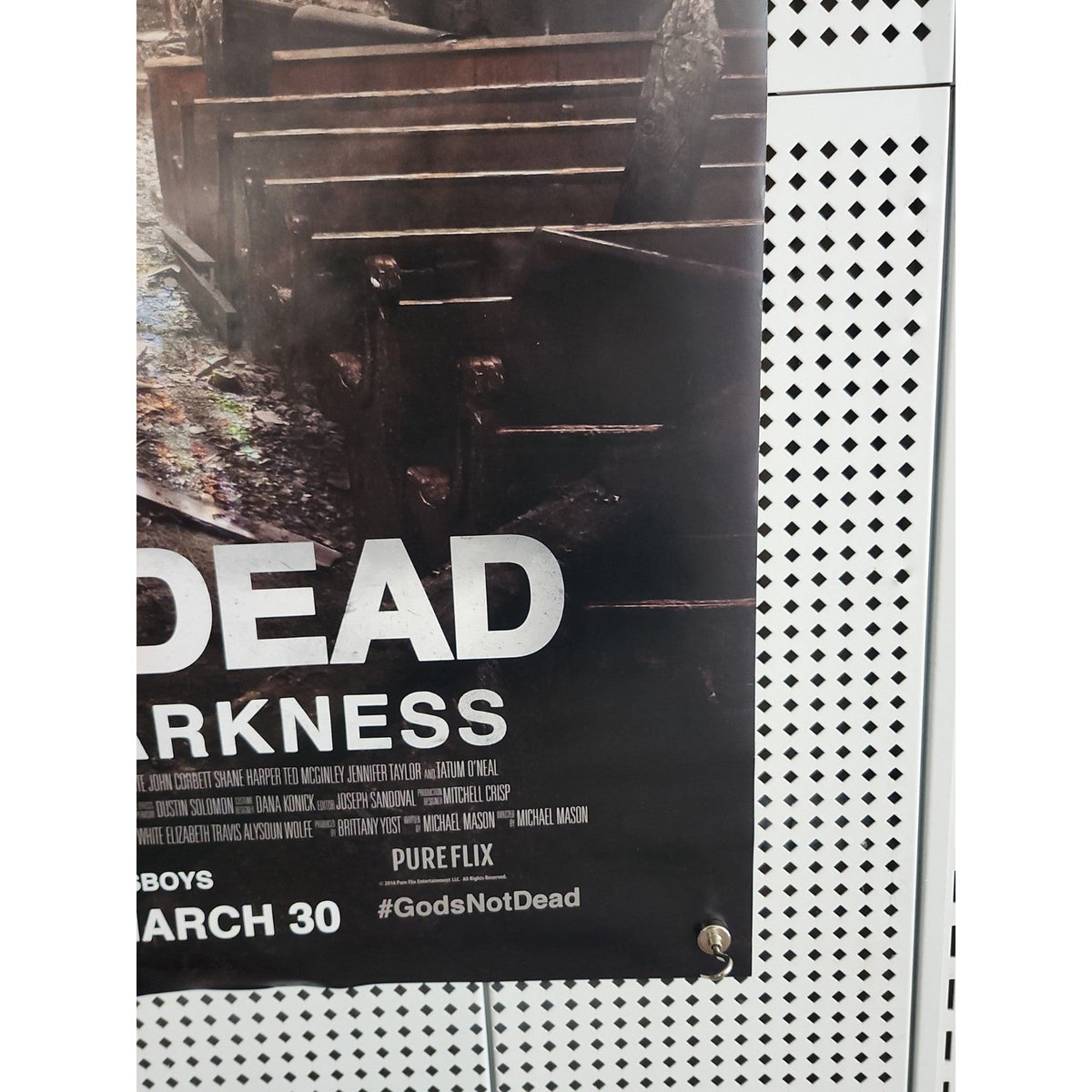 God's Not Dead A Light In Darkness - Movie Poster With David A. R. White