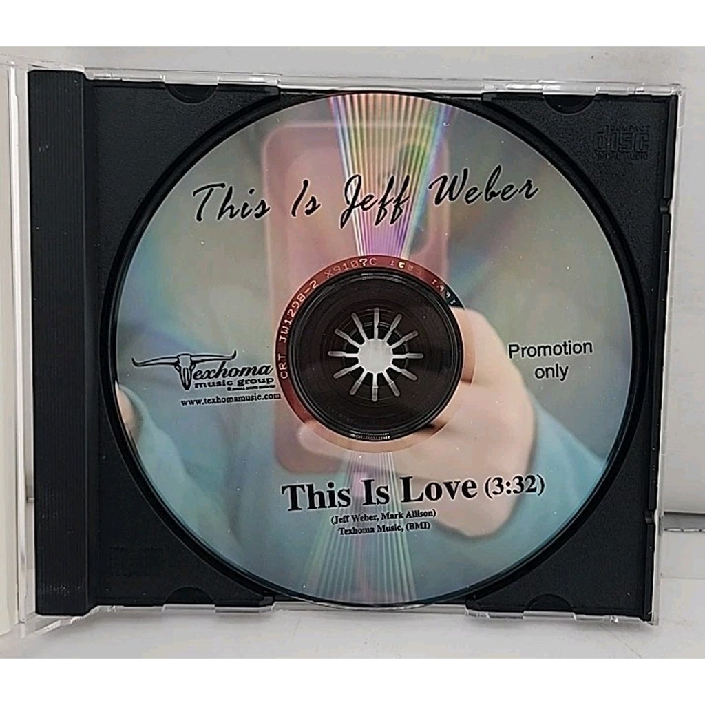 This Is Jeff Weber This Is Love (CD)