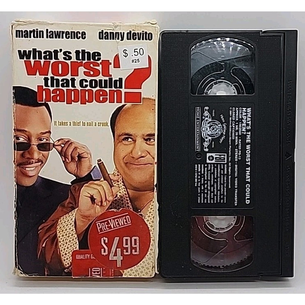 Whats The Worst That Could Happen (VHS, 2002)