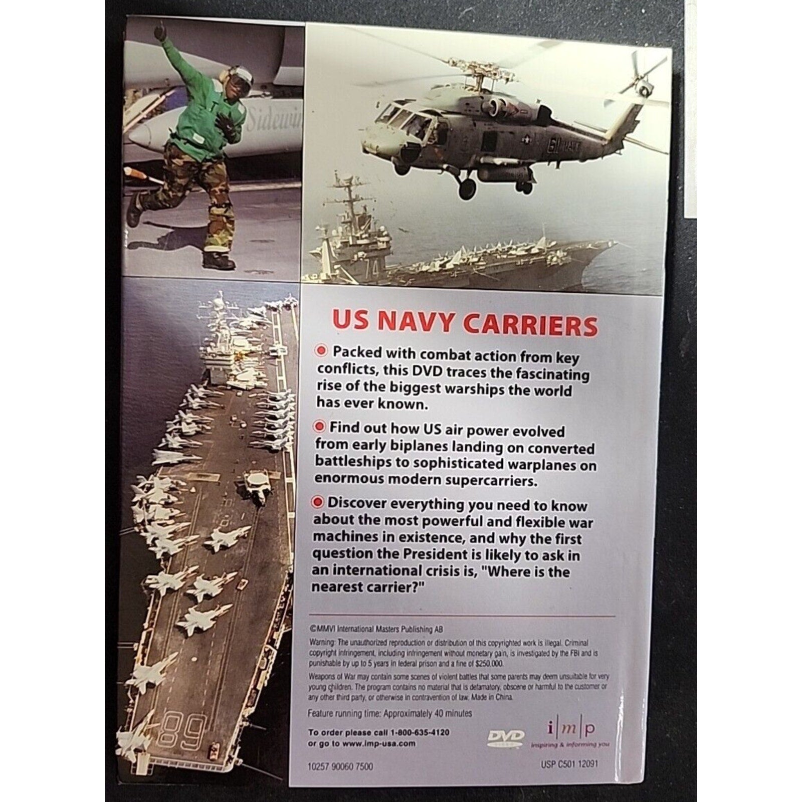 Us Navy Carriers (DVD)