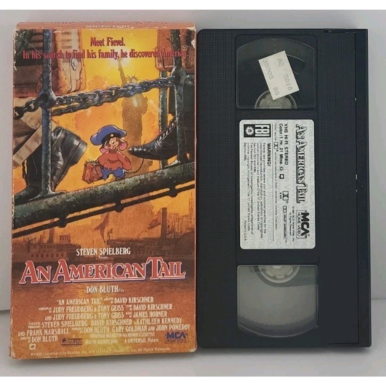 An American Tail (VHS, 1987)