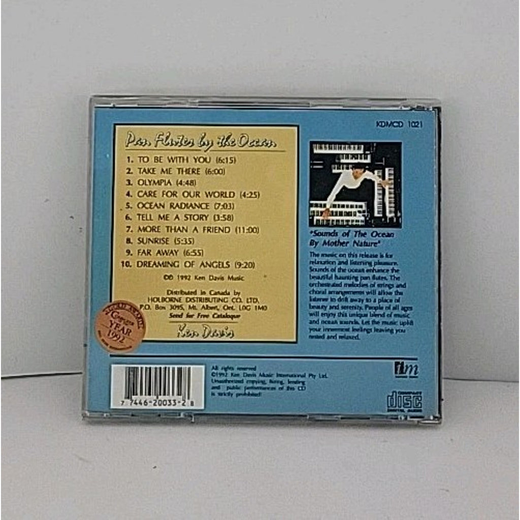 Pan Flutes By The Ocean Ken Davis (1992) Audio CD