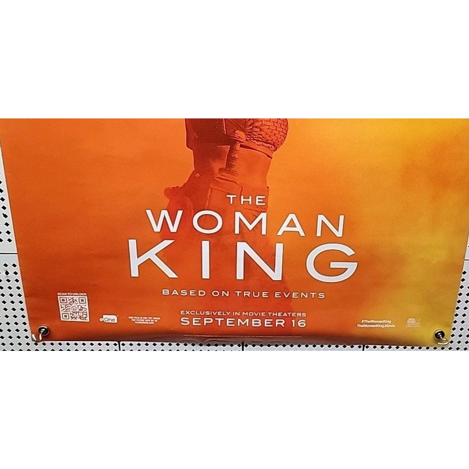 The Woman King Original D/S Theater Movie Poster 27x40 Viola Davis John Boyega