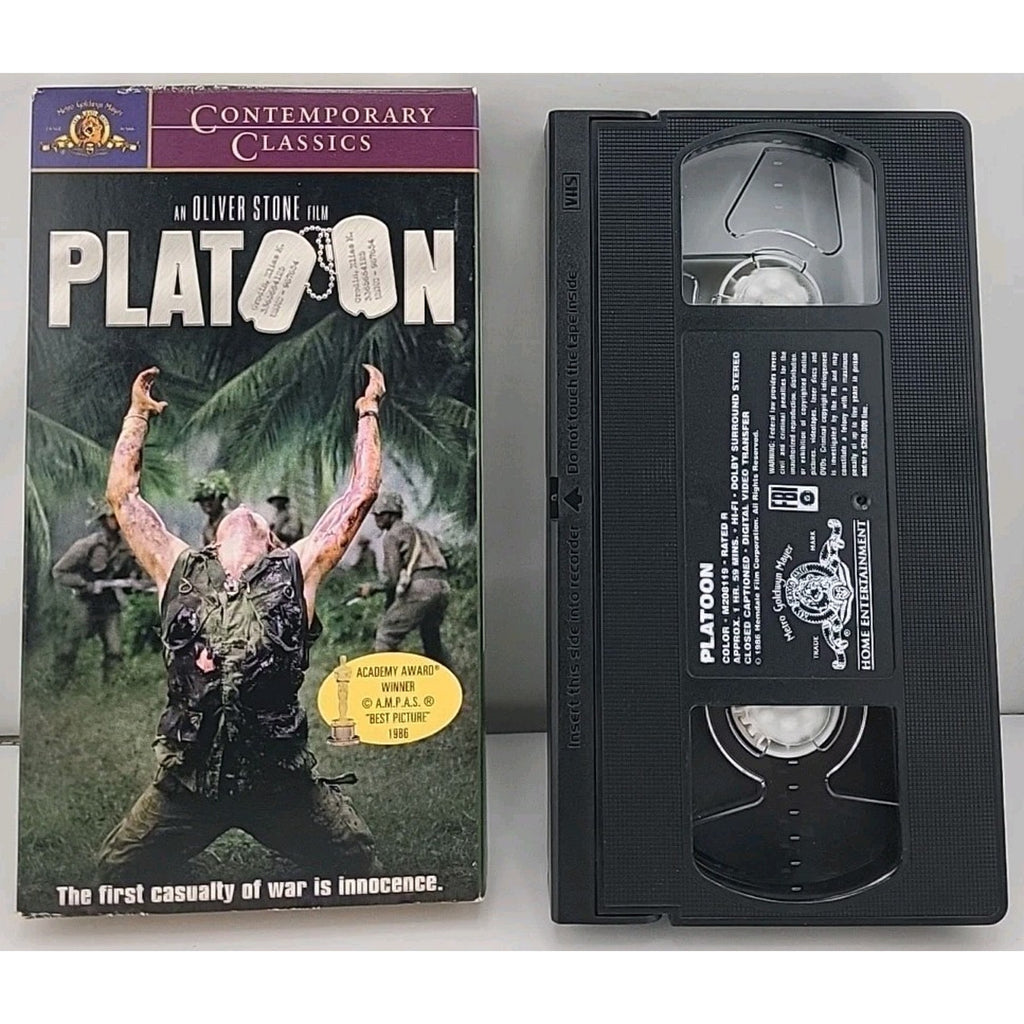 Platoon (VHS, 1986)
